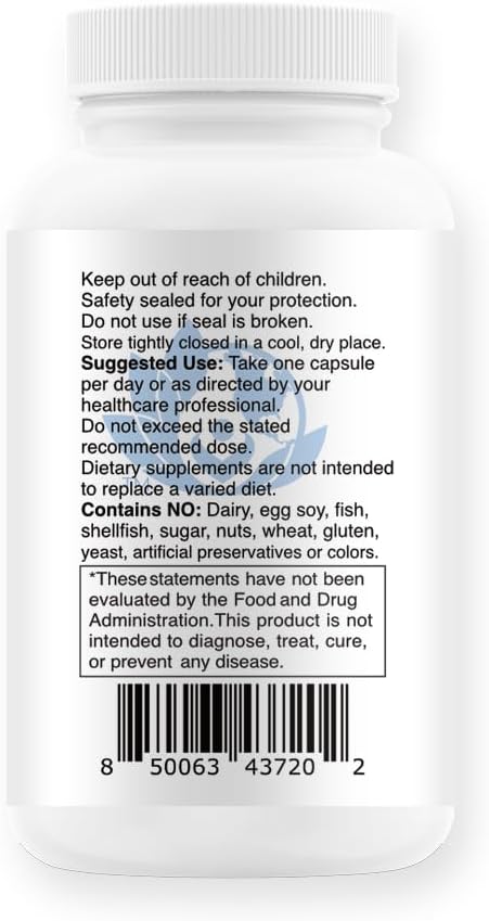 EcoIntegratives Vitamin D3-1000 IU 25 mcg (Cholecalciferol) - Hypoallergenic Support for Health - 250 Veggie Capsules