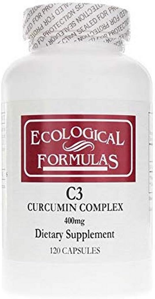Ecological Formulas C3 Curcumin Complex - 400mg, 120 Capsules