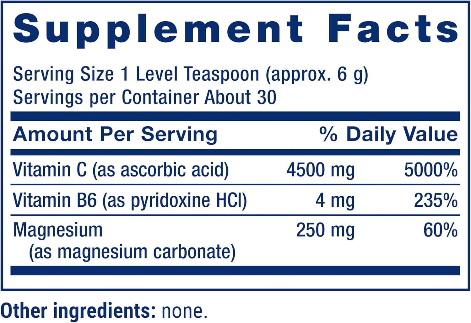 Effervescent Vitamin C Magnesium Crystals for Immediate Relief from Constipation, 180g - Gluten-Free, Non-GMO, Vegetarian
