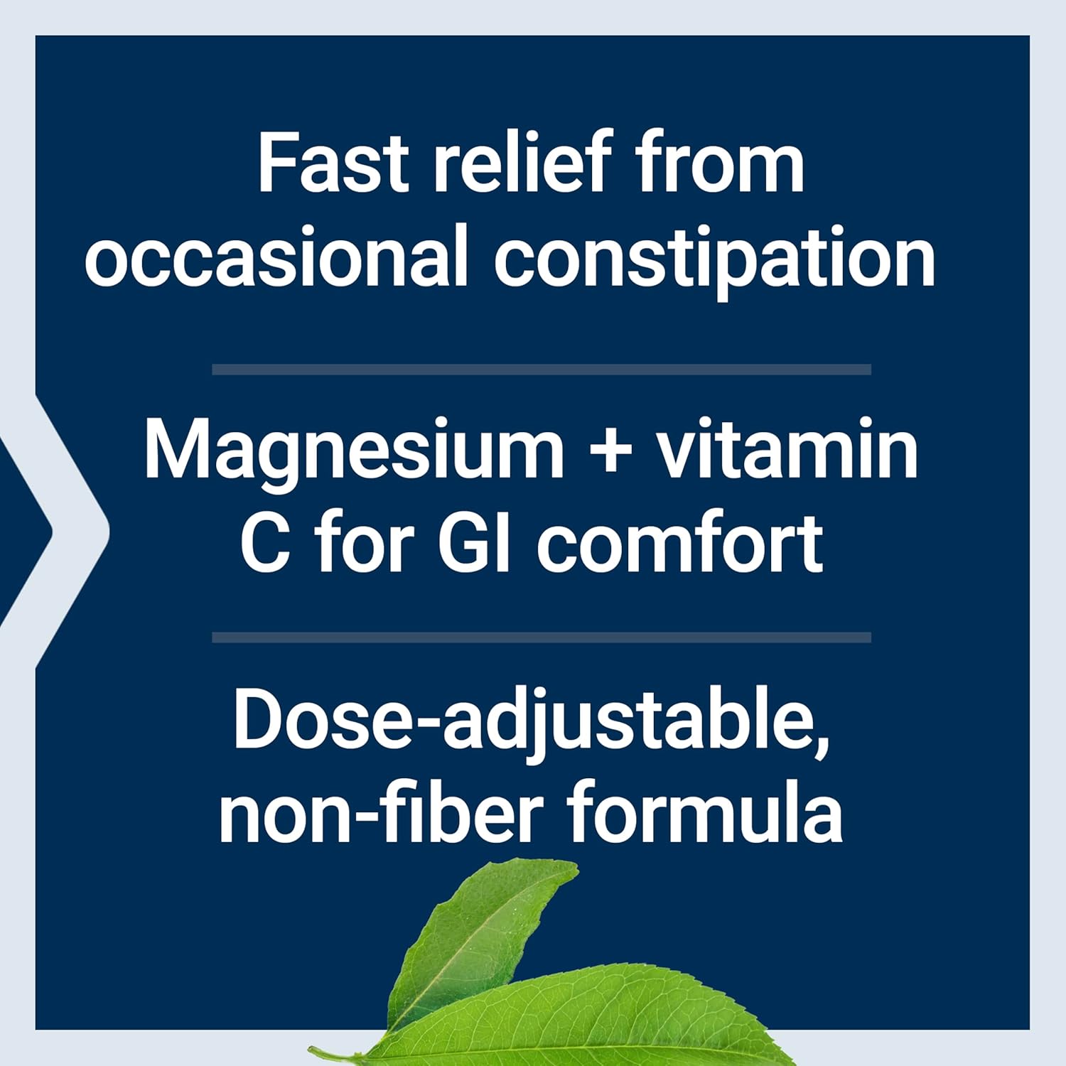 Effervescent Vitamin C Magnesium Crystals for Immediate Relief from Constipation, 180g - Gluten-Free, Non-GMO, Vegetarian