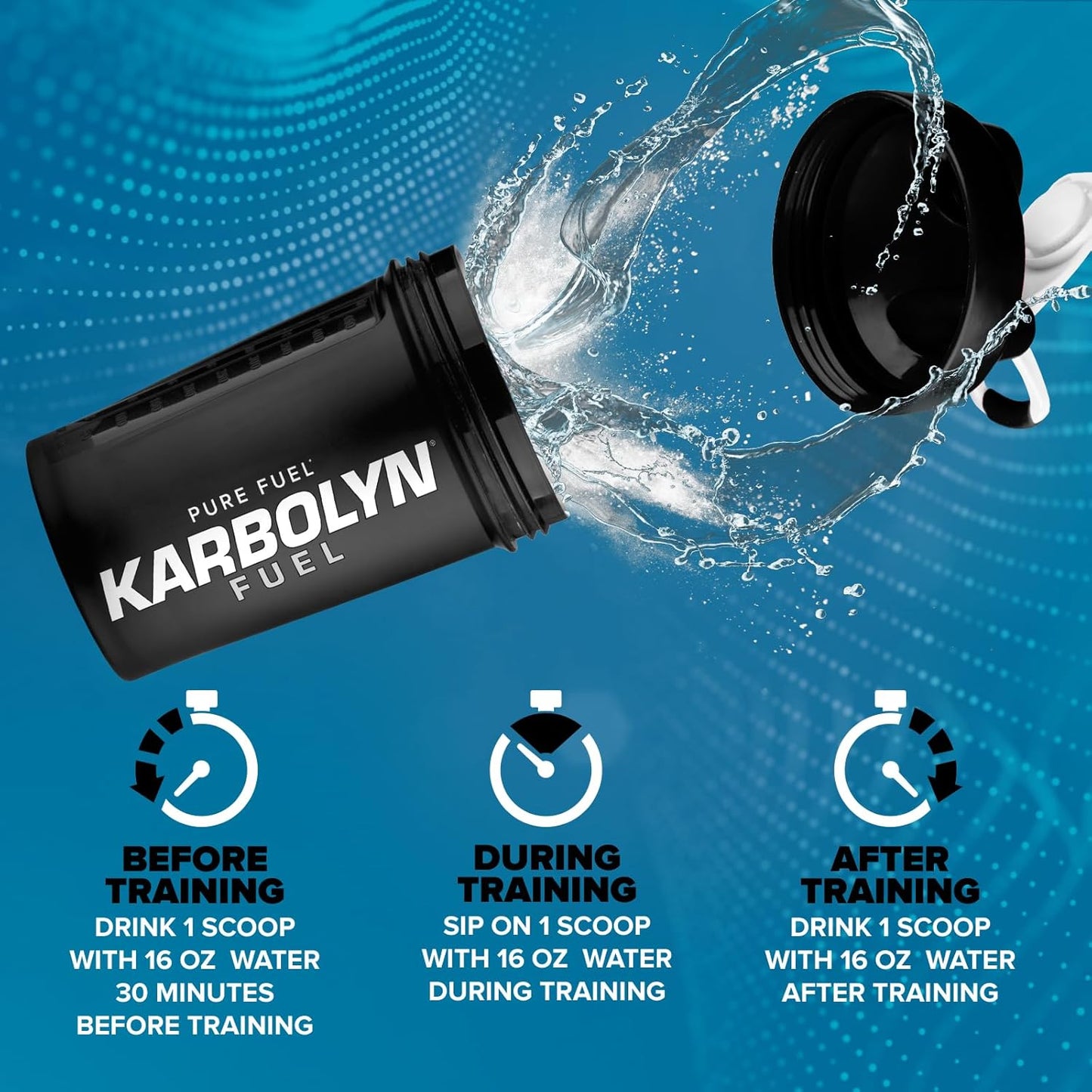EFX Sports Karbolyn Fuel Carbohydrate Powder - Fast Absorbing, Sustained Energy, Quick Recovery - 39 Servings, Neutral Flavor - BoostGo Australia
