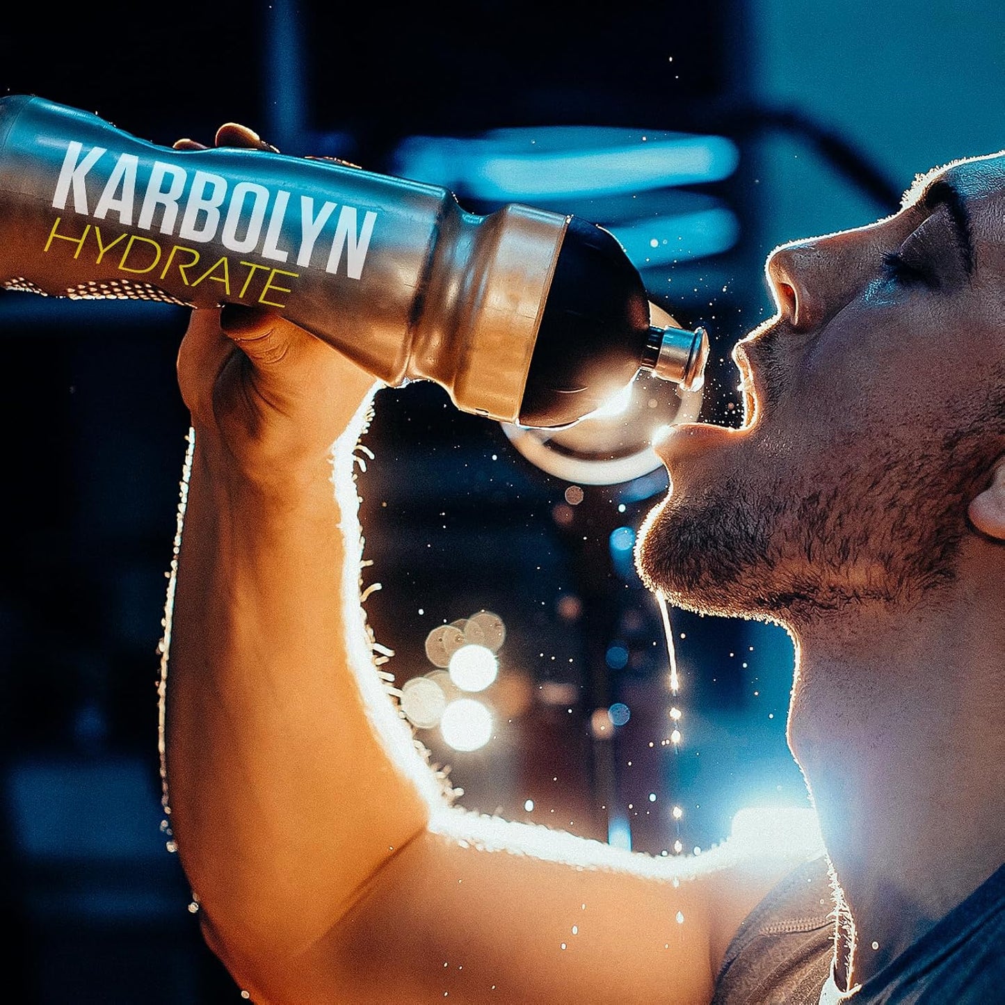 EFX Sports Karbolyn Hydrate Watermelon Wave - Sugar-Free Carbohydrate Powder with Electrolytes for Fuel & Hydration - 66 Servings - BoostGo Australia