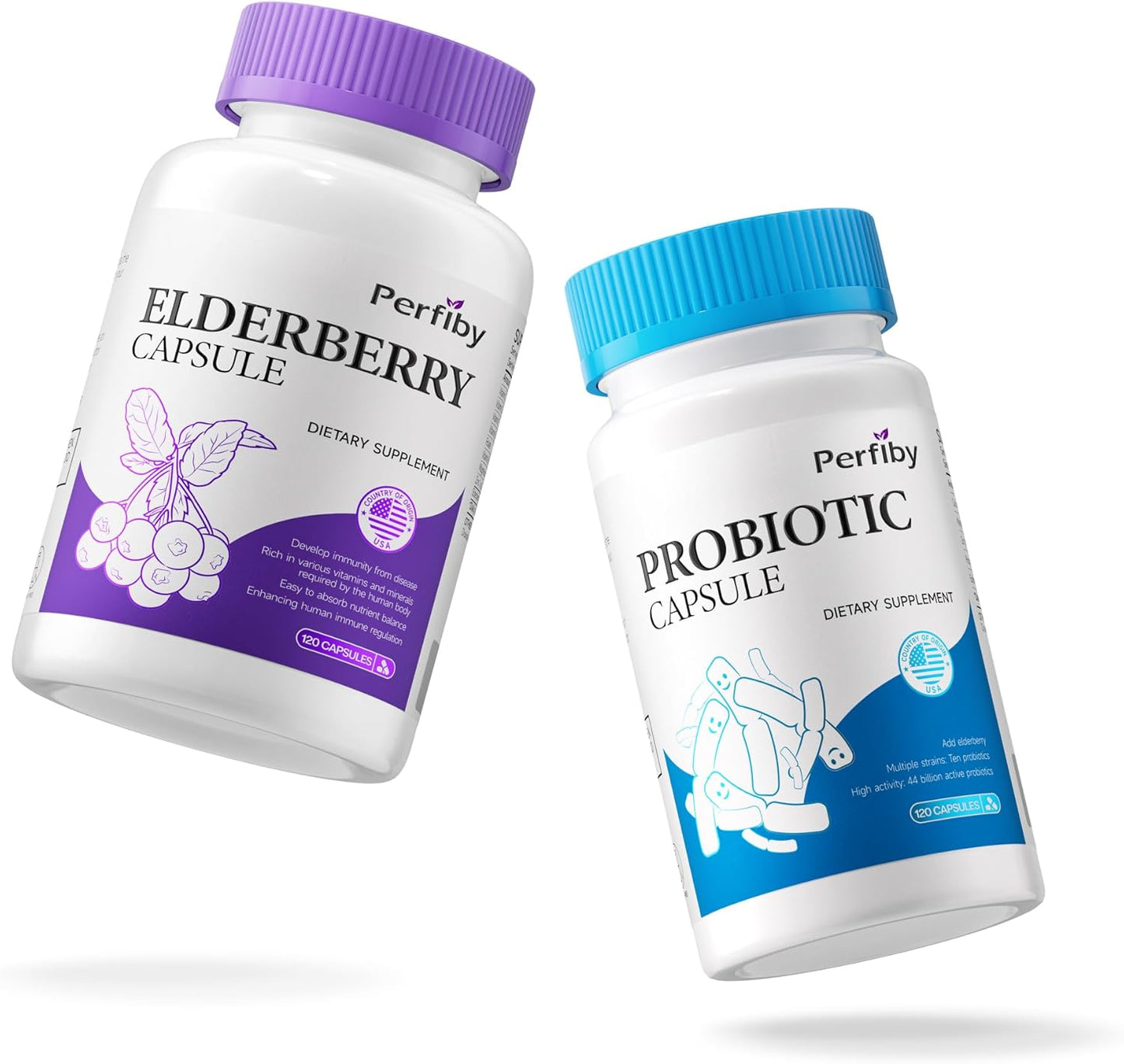 Elderberry and Probiotics Bundle for Immune Support