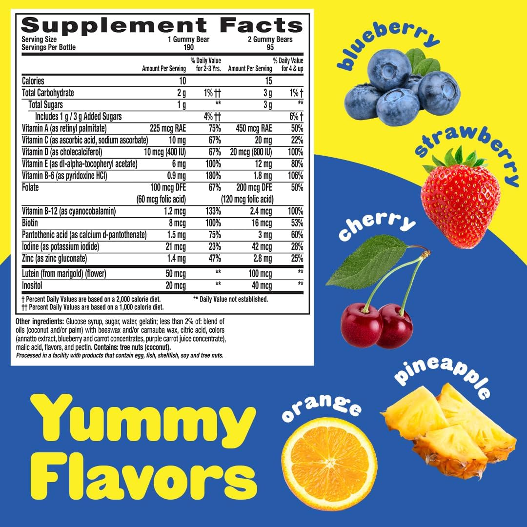 Elderberry Gummies and Gummy Multivitamin Bundle - 60 and 190 Gummies