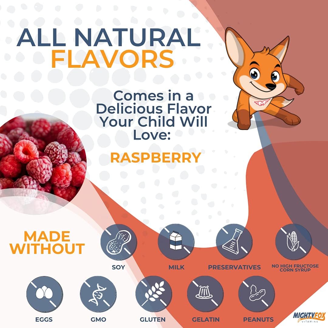 Elderberry Gummies for Kids with Sambucus, Echinacea, Propolis, Vitamin C - Vegan, Gluten Free, Non GMO - Raspberry Flavor - 200 Gummies