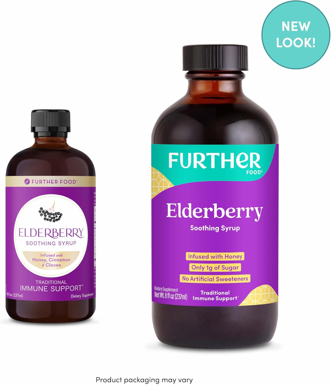 Elderberry Syrup for Immune System Support - Sambucus Supplement for Kids and Adults - Gluten Free - 8 Fl oz