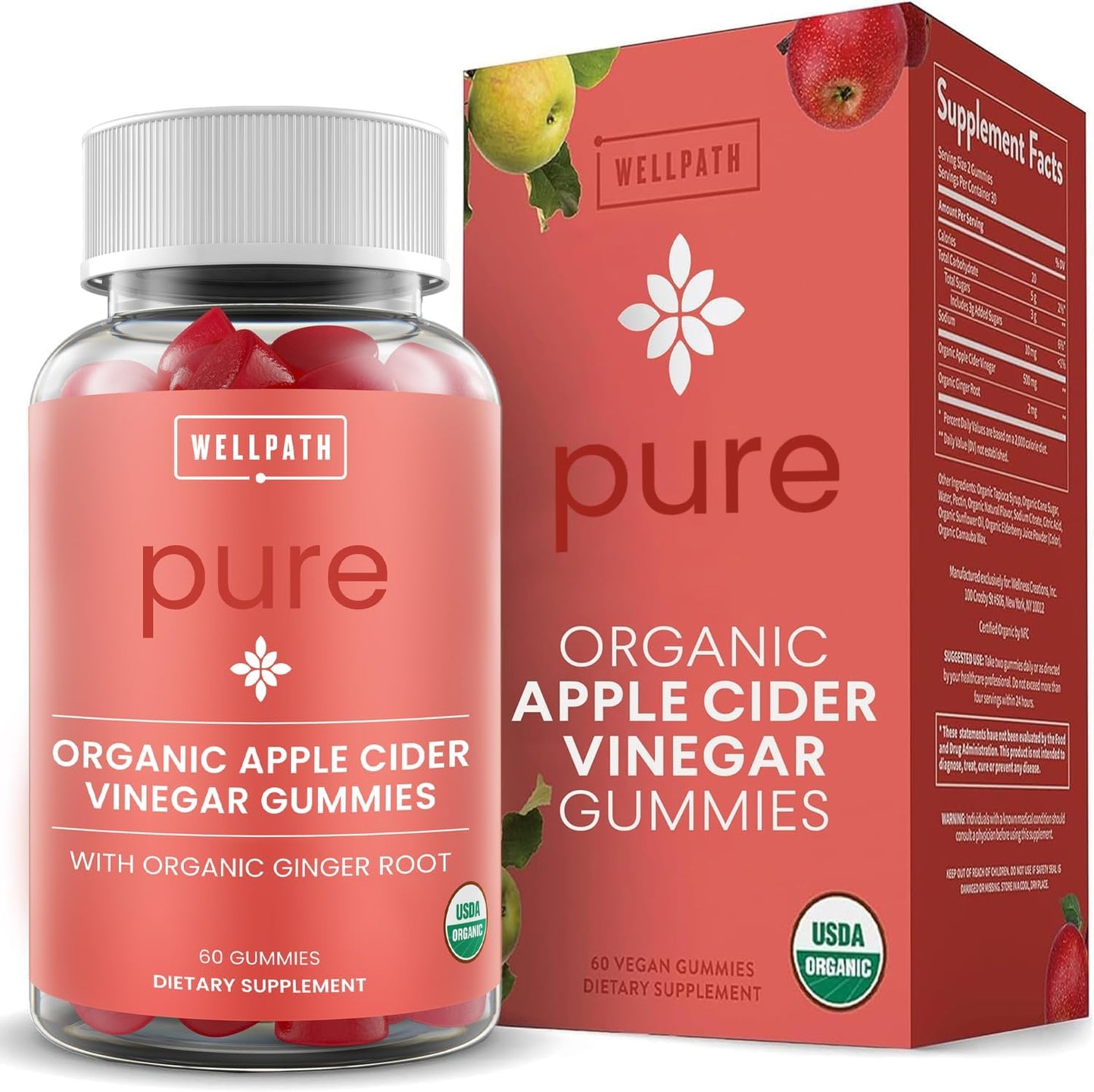 Elderberry, Zinc, Beet Root, and ACV Gummies Bundle - 60 Ct Each for Immune Support