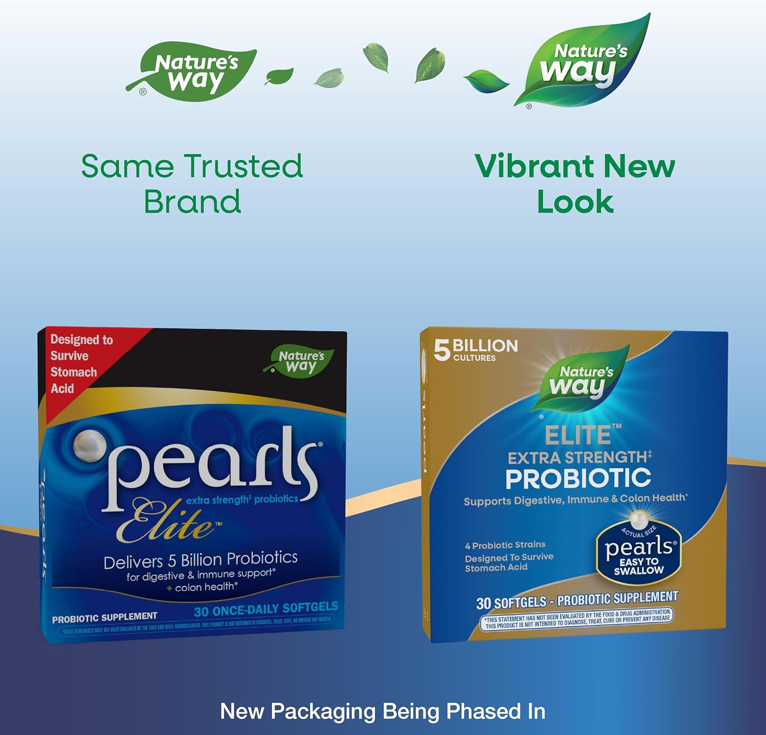 Elite Extra Strength Probiotic Pearls for Men and Women - Supports Digestive, Immune, Colon Health - 5 Billion Live Cultures - No Refrigeration Needed - 30 Softgels