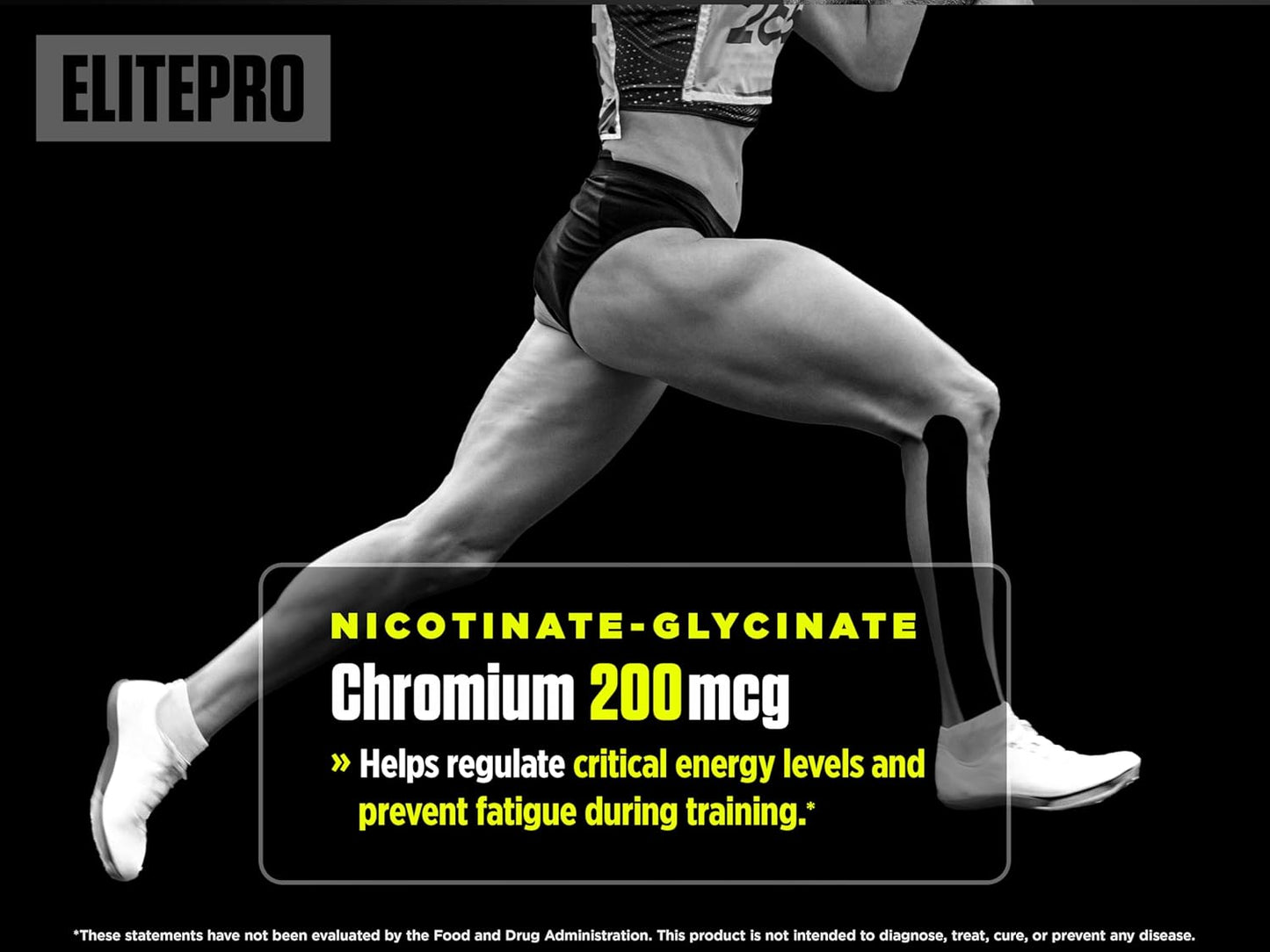 ElitePro Minerals: Immunity, Recovery & Metabolic Support - Magnesium Glycinate & Zinc Arginate - 30-Day Supply, 120 Tablets