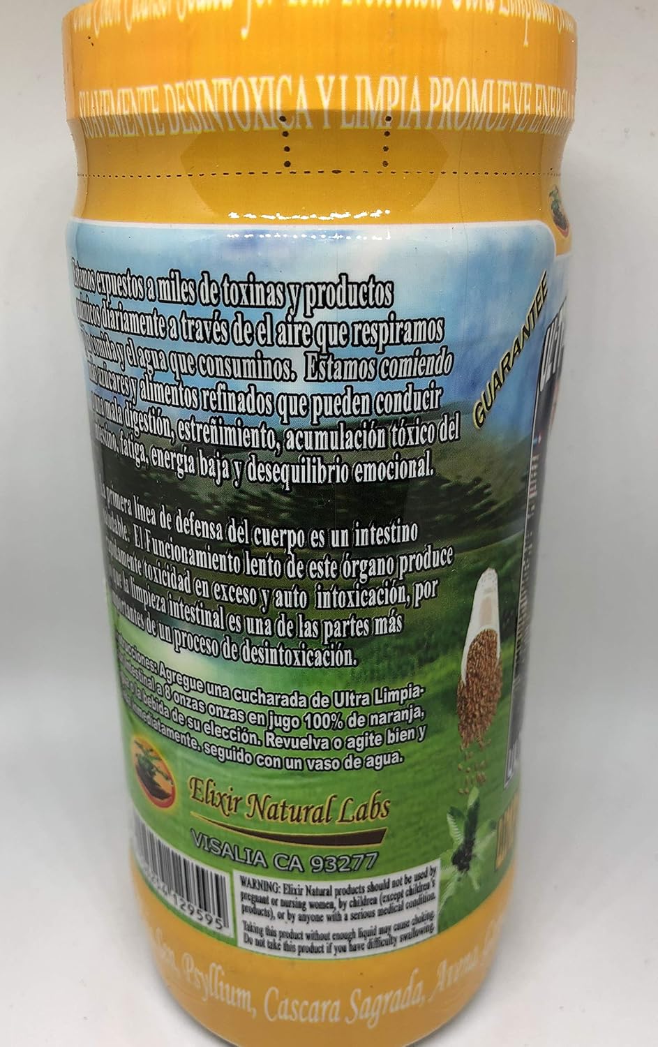 Elixir Natural Lbs Ultra Intestinal Cleanser 300g