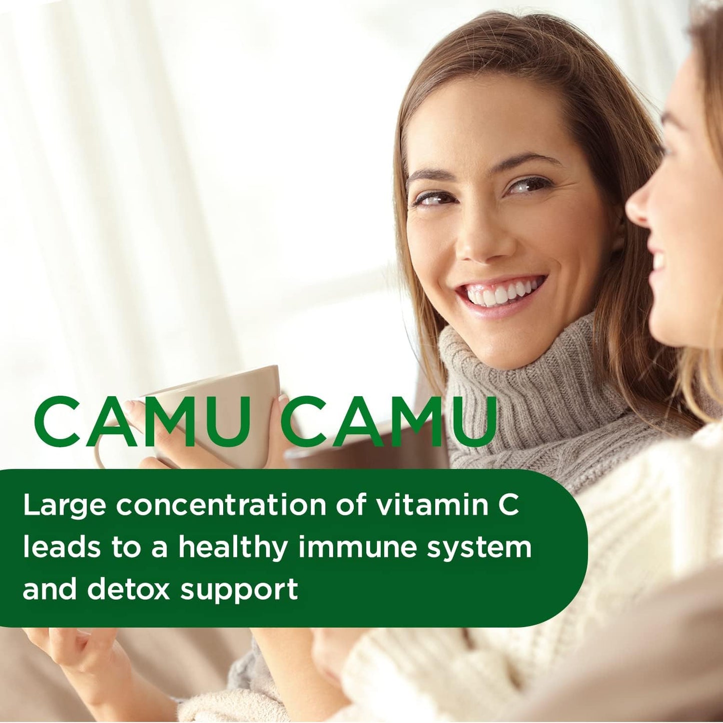 Emerald Labs Camu Camu Supplement - Plant-Based Vitamin C with Bioflavonoids, Amino Acids, B Vitamins - Gluten-Free, Vegan - 60 Veg Caps