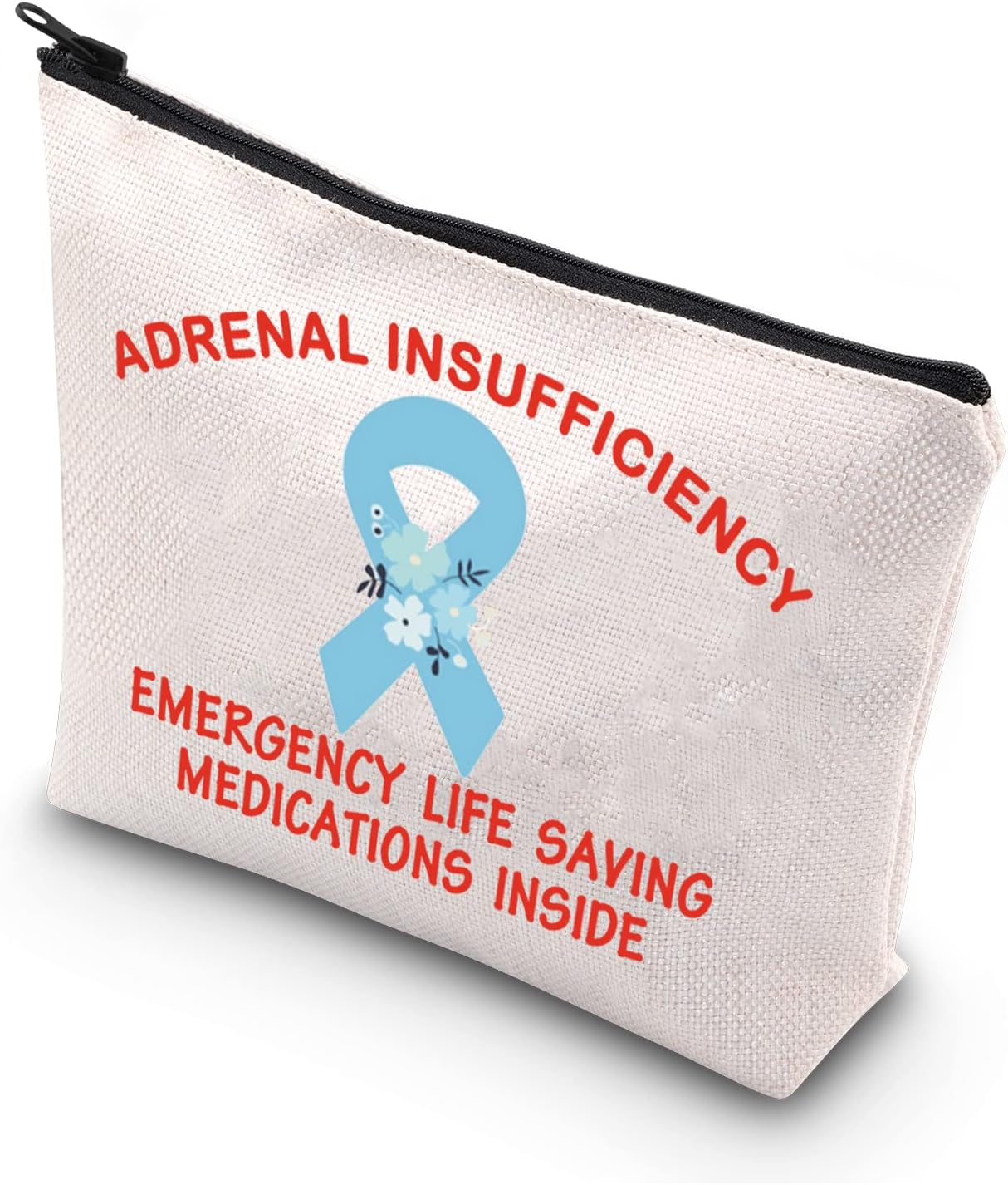 Emergency Adrenal Support Medical Alert Bag with Life-Saving Medications for Adrenal Insufficiency
