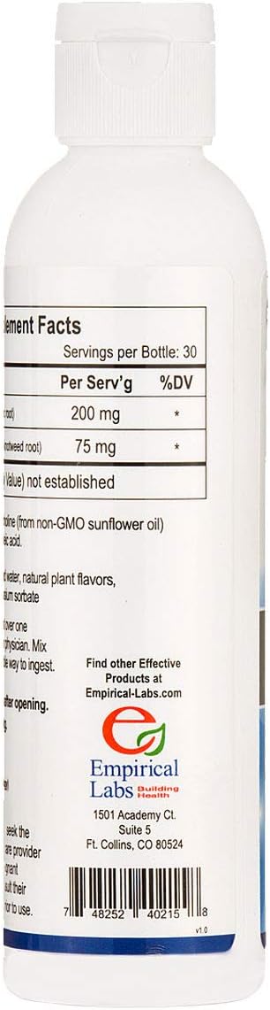 Empirical Labs Liposomal Curcumin Resveratrol Supplement 6 fl. oz - Antioxidant and Anti-Inflammatory Support