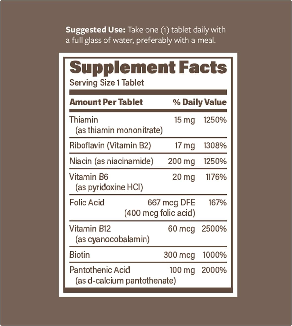 Endurance Products Endur-B Complex - Sustained Release Vitamin B Supplement 150 Tablets - B1, B2, B3, B6, B12, Folic Acid, Biotin