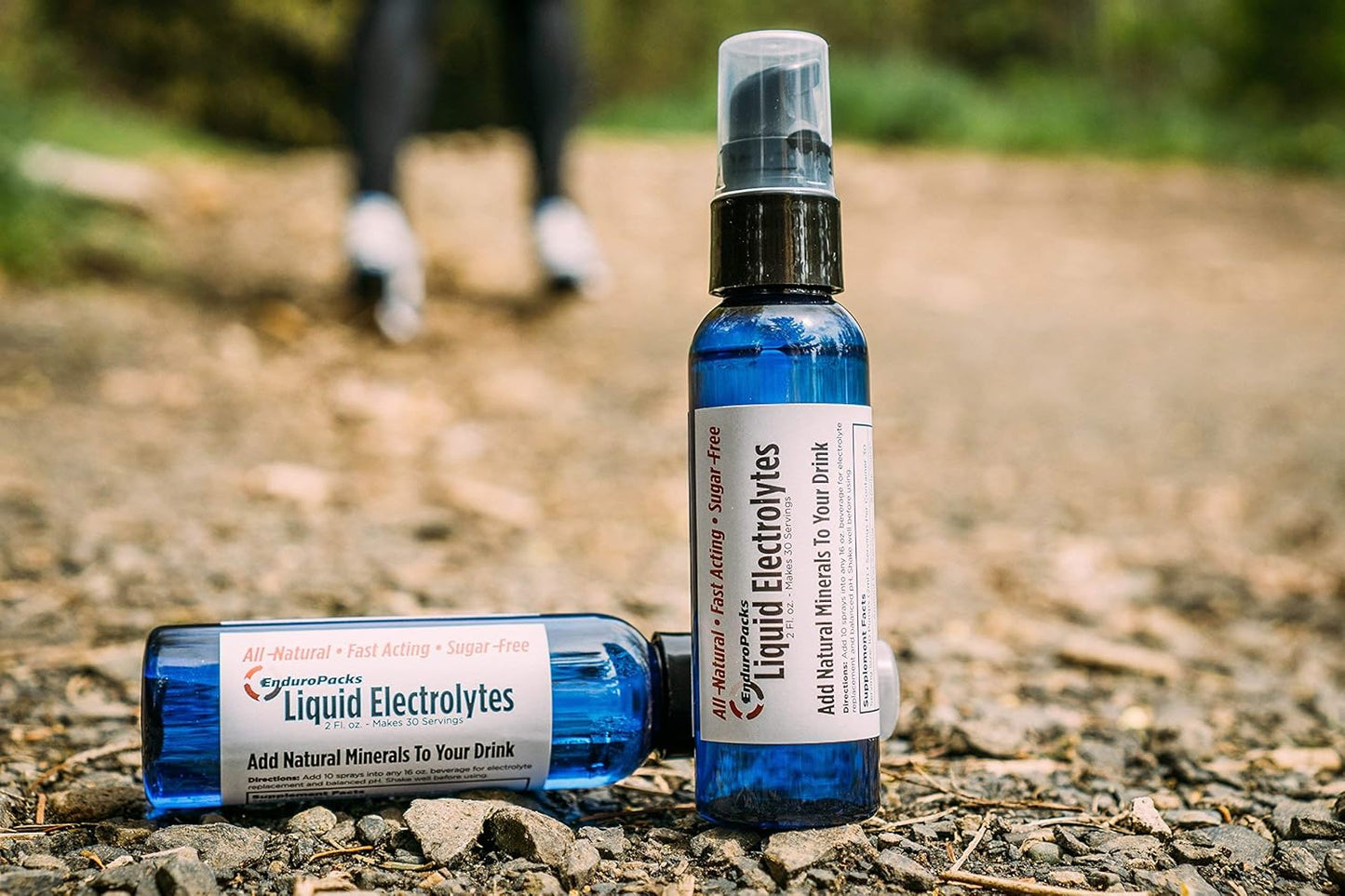 EnduroPacks Sugar-Free Liquid Electrolytes - Natural Ingredients | Zero Calories | 30 Servings