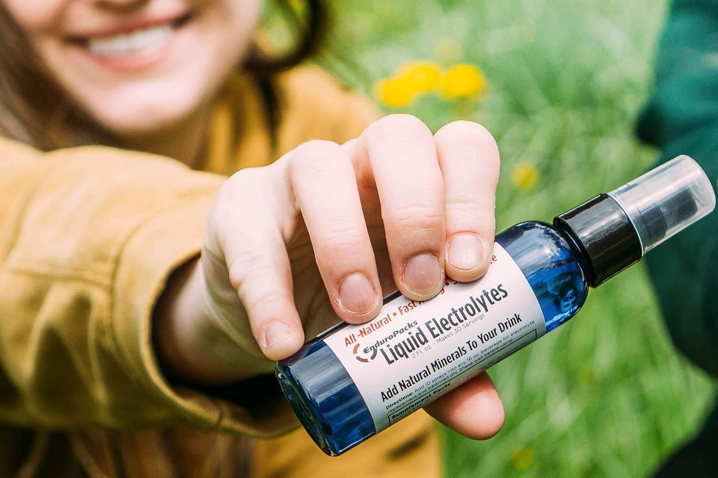 EnduroPacks Sugar-Free Liquid Electrolytes - Natural Ingredients | Zero Calories | 30 Servings