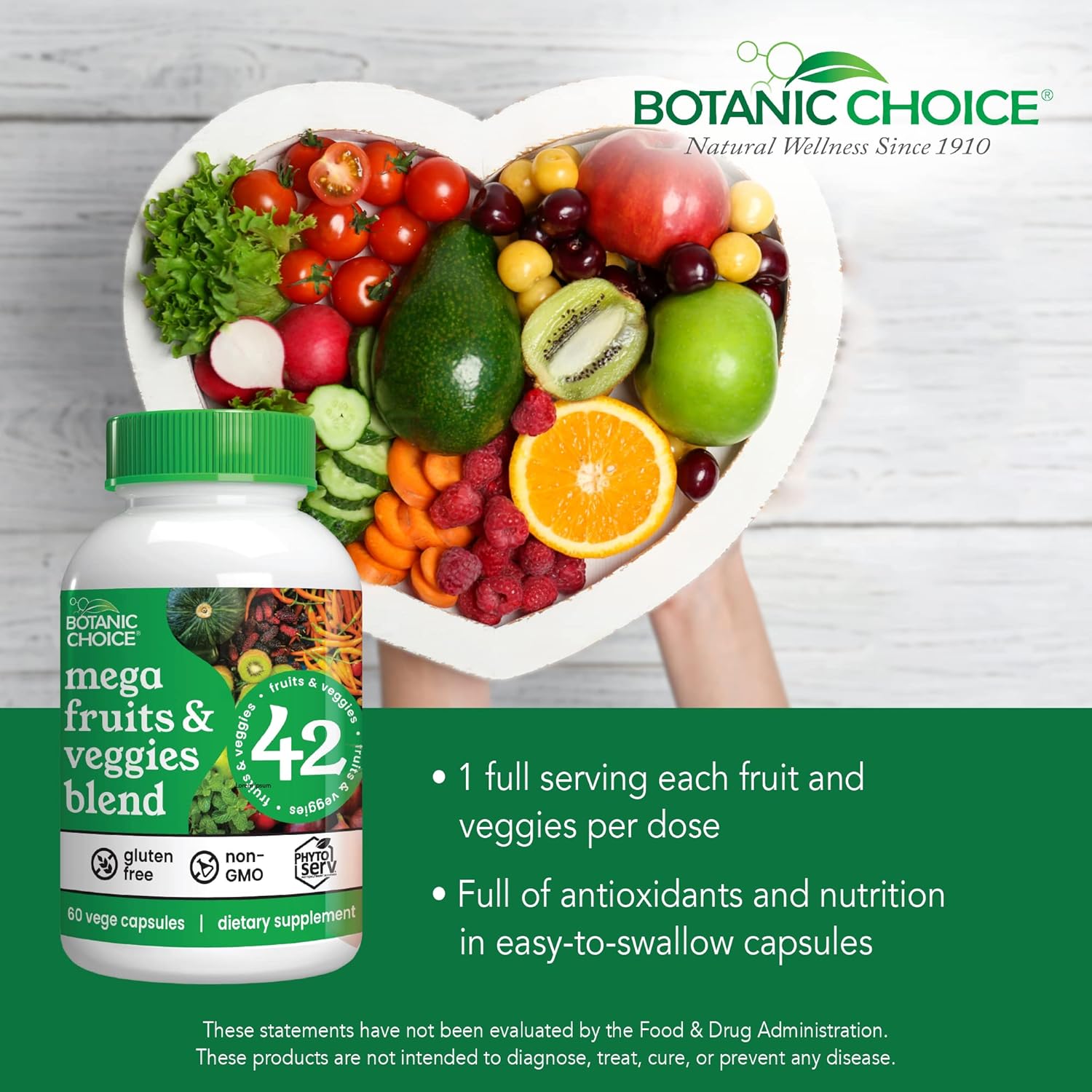 Energizing Mega Fruits and Veggies Blend with Oat Fiber Bundle for Energy Balance and Digestive Health - 60 Capsules + 90 Tablets - BoostGo Australia