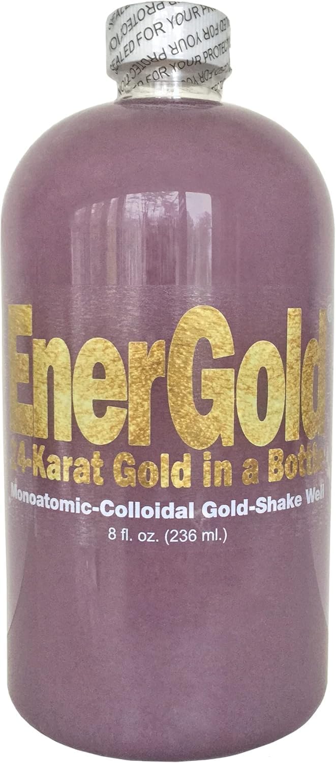 EnerGold® Monoatomic Gold/ORMUS: Pure Gold Supplement with Platinum & Copper, Radiation Protection, DNA Repair, Pineal Gland Regeneration.