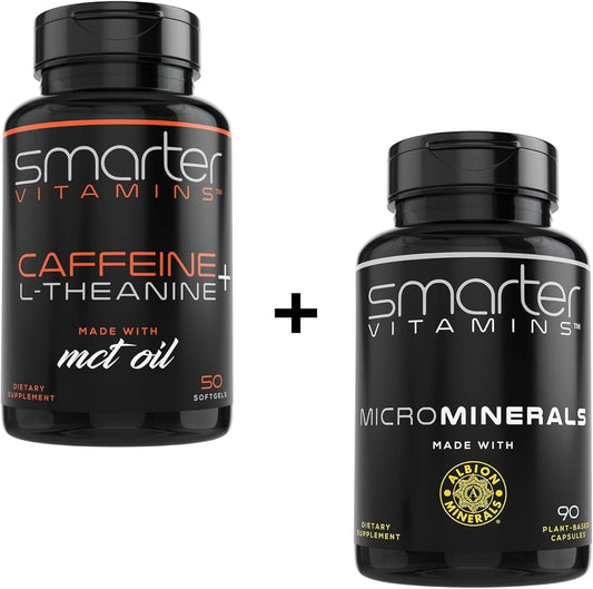 Energy Boost Bundle with Caffeine, L-Theanine, and MicroMinerals for Smooth, Lasting Vitality