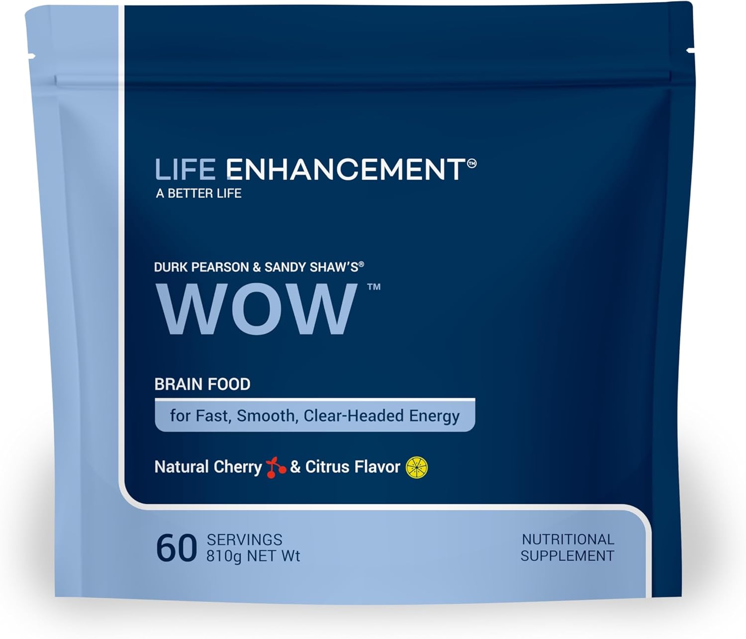 Energy-Boosting Drink Powder with B12, Niacin, Caffeine, Taurine, Phenylalanine, Vitamin C | 60 Servings