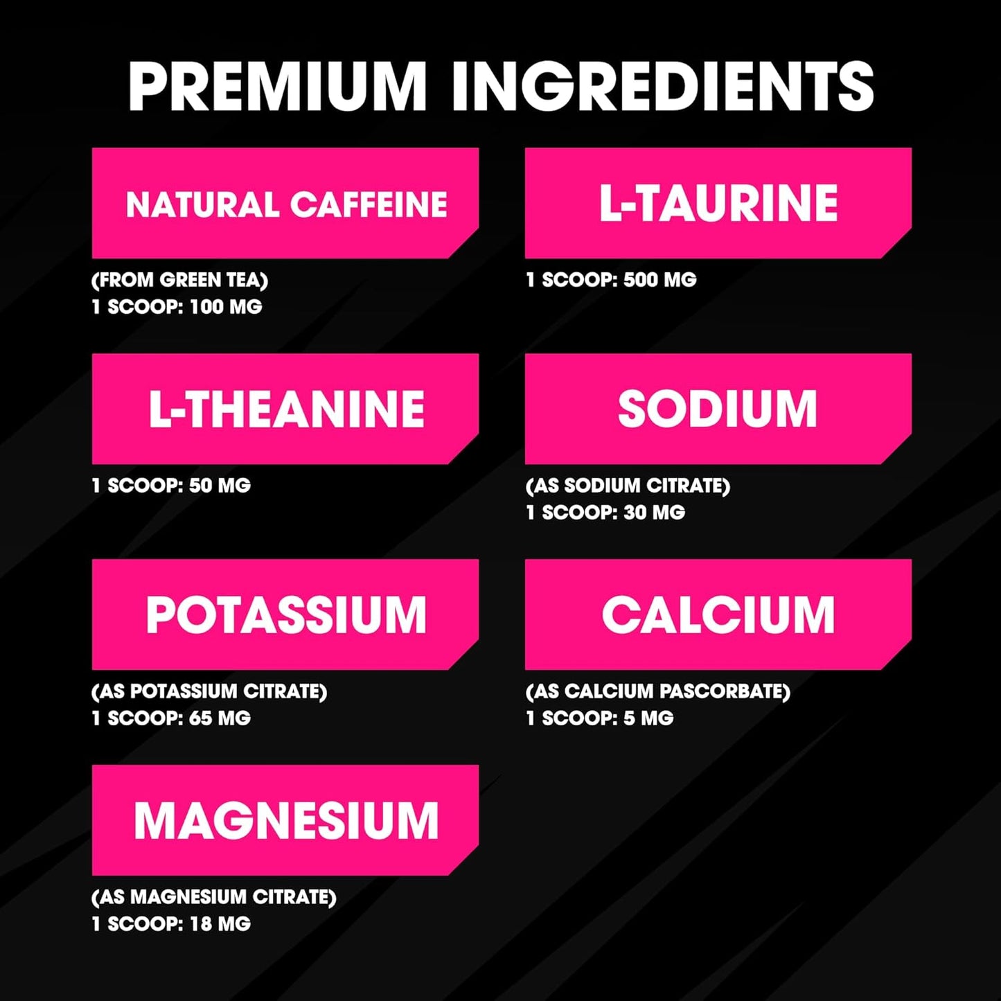 Energy Boosting Formula with Electrolytes, L-Theanine, Sugar Free & Keto Friendly - Dream Team Punch Flavor - 40 Servings
