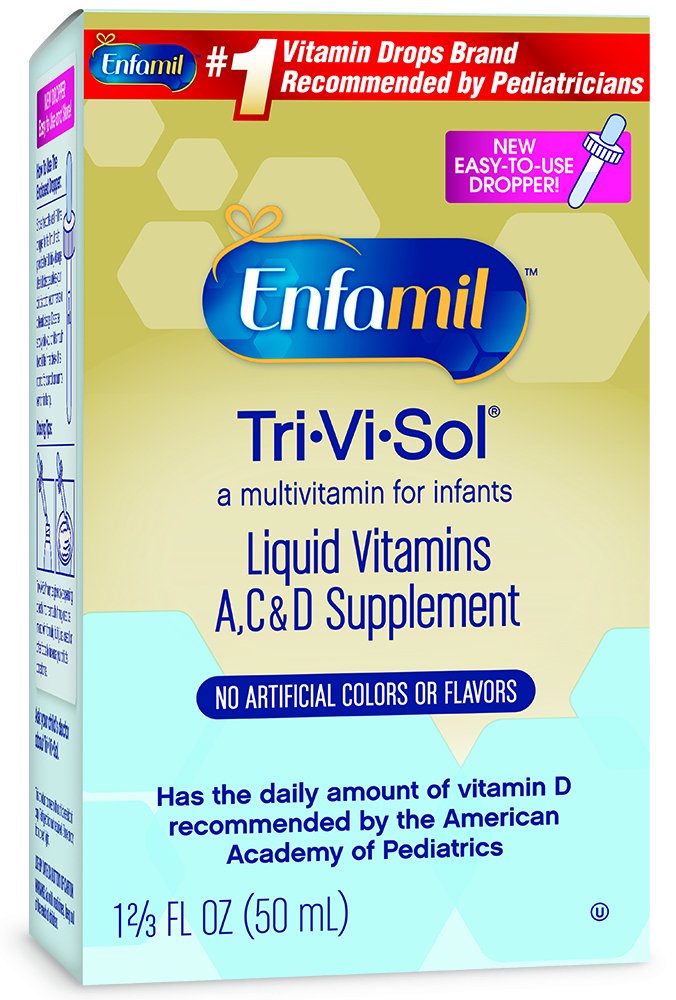 Enfamil Tri Vi Sol Vitamin Drops for Infants, 1.67 fl oz
