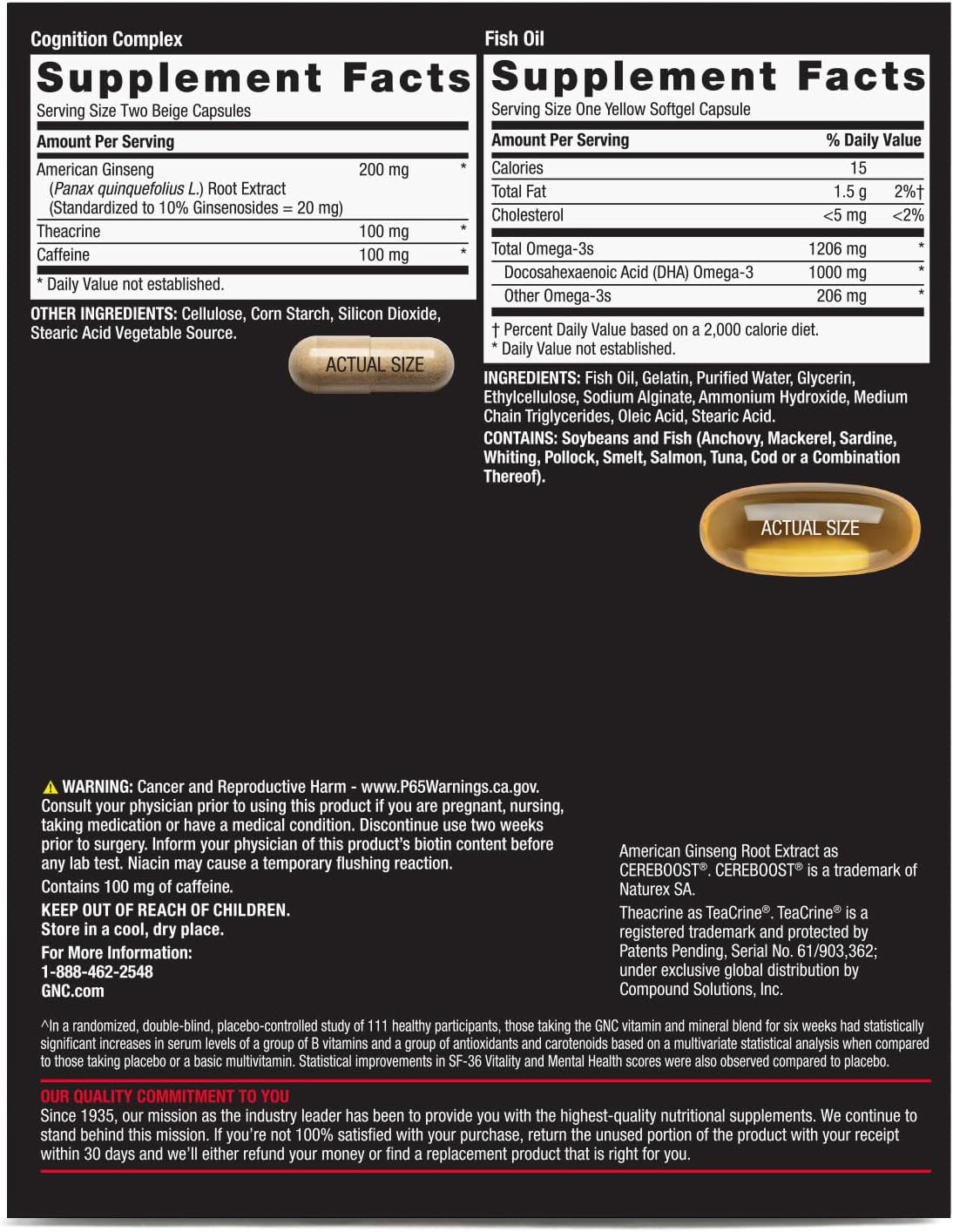 Enhance Focus & Cognition with GNC Mega Men Vitapak Program - 30 Servings