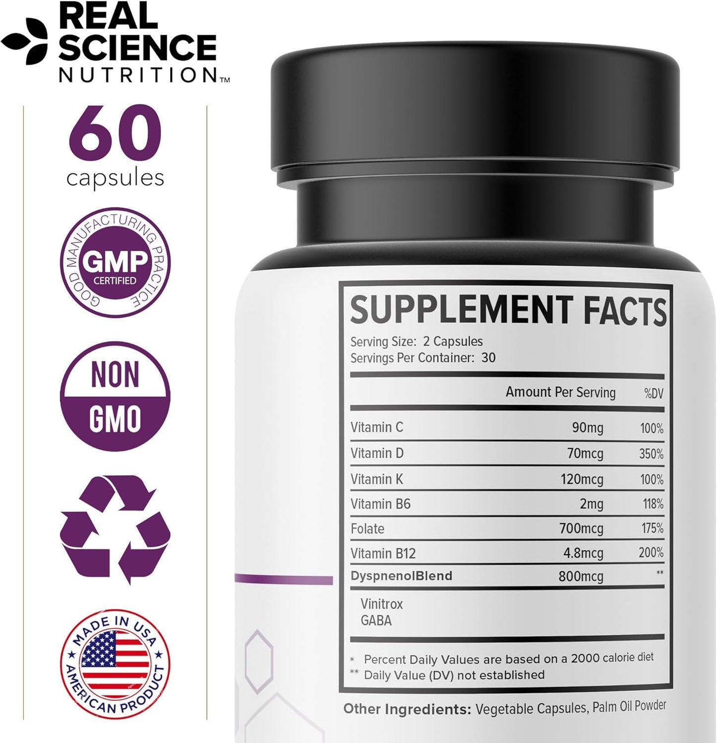 Enhance Lung Health with Dyspnenol Miracle by Real Science Nutrition - Natural Respiratory Support Supplement