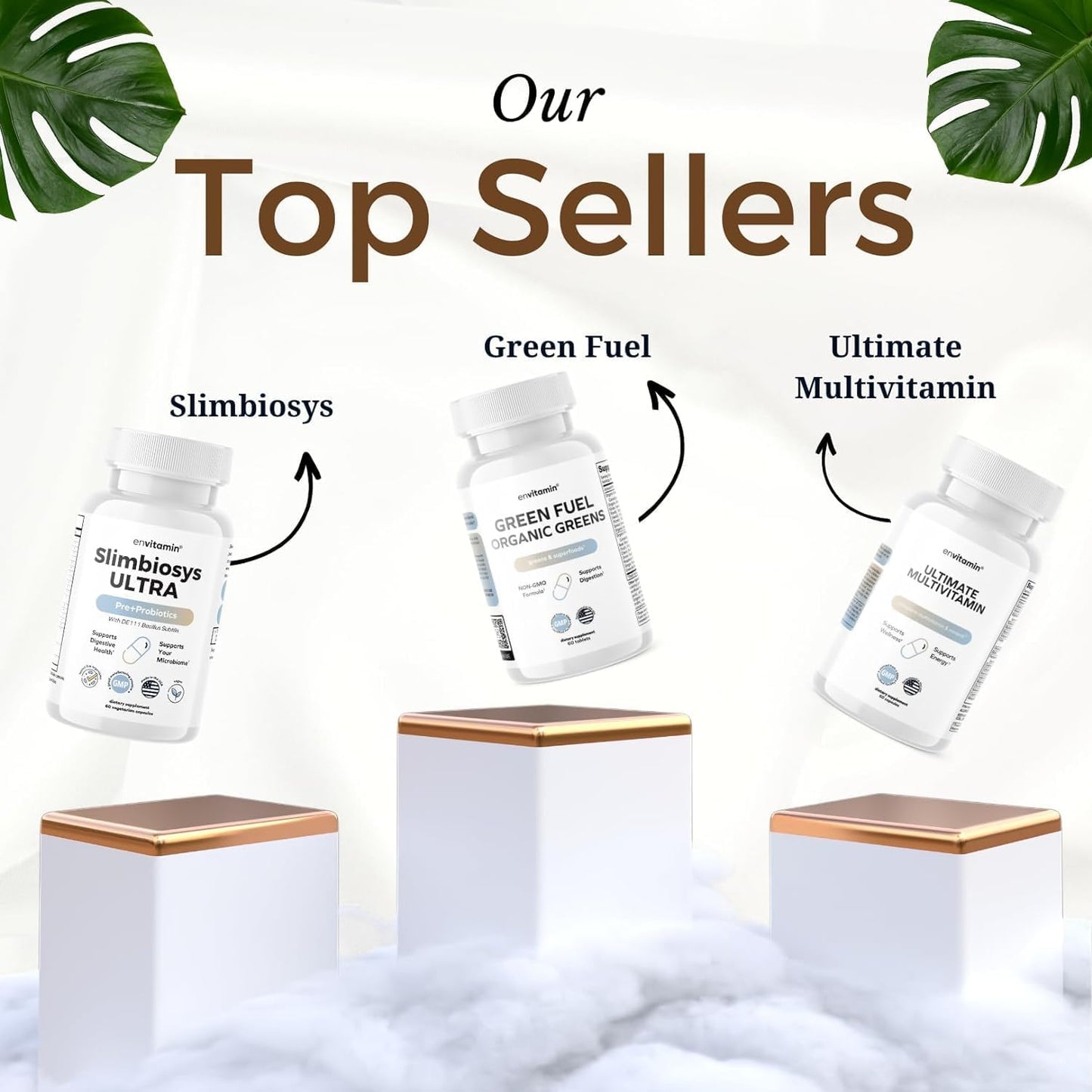 envitamin Collasyn & Green Fuel - Natural Energy and Collagen Boost Supplement