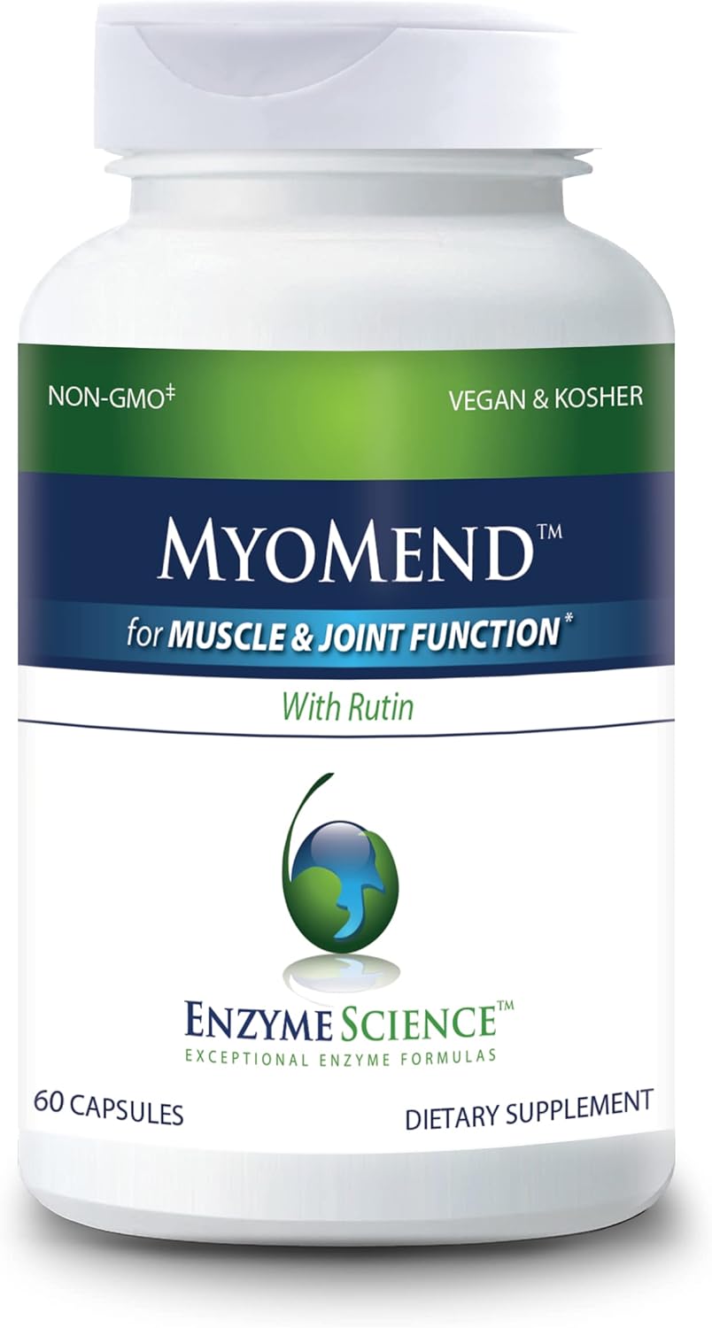 Enzyme Science Myomend and (Pea)+ 60 for Recovery and Mobility Support