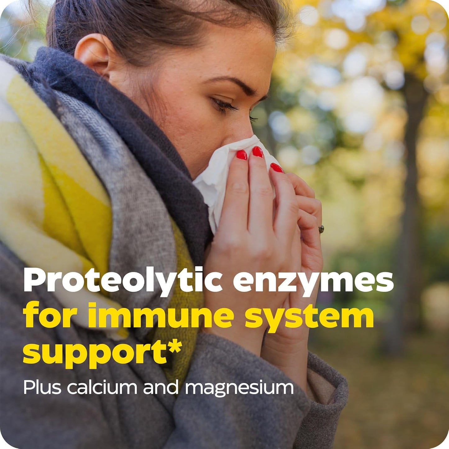 ENZYMEDICA Enzyme Defense Capsules - 120 Count, Digestive Enzyme Supplement