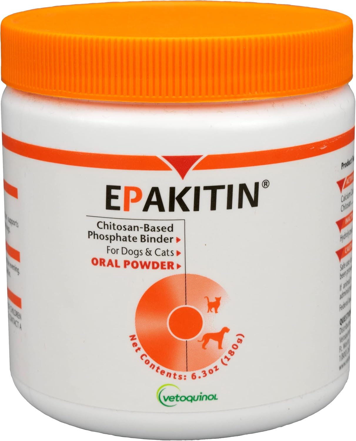 Epakitin Chitosin Phosphate Binder Powder for Cats & Dogs - Renal Support Supplement - 180g - BoostGo Australia