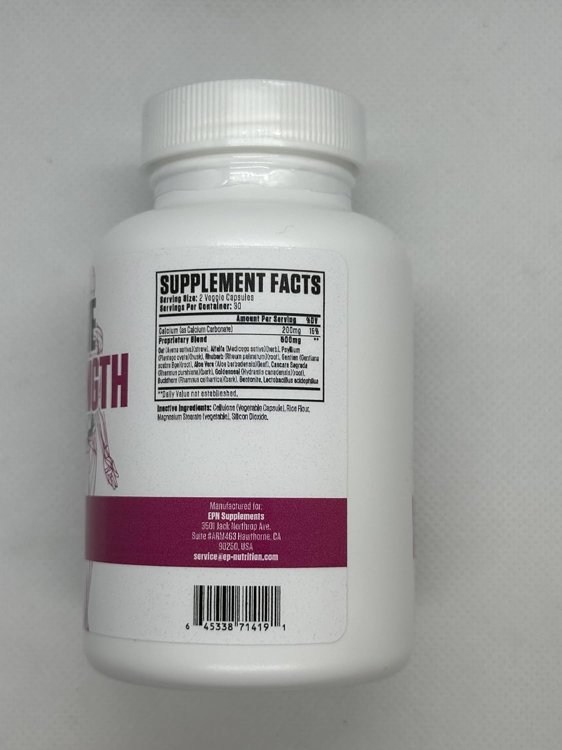 EPN Supplements Colon Revive Extra Strength - Top-Rated Detox & Cleanse Pills for Digestive Support, Bloating Reduction, Constipation Relief - 60 Pills for Men & Women