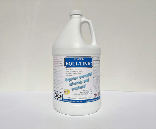 Equi-Tinic Gallon by Gateway SU-PER: Essential Equine Supplement for Overall Health and Wellness