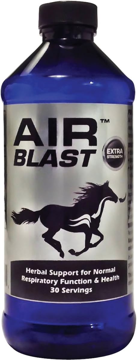 Equiade Air Blast Horse Supplement, 16 oz - Boost Respiratory Health and Performance