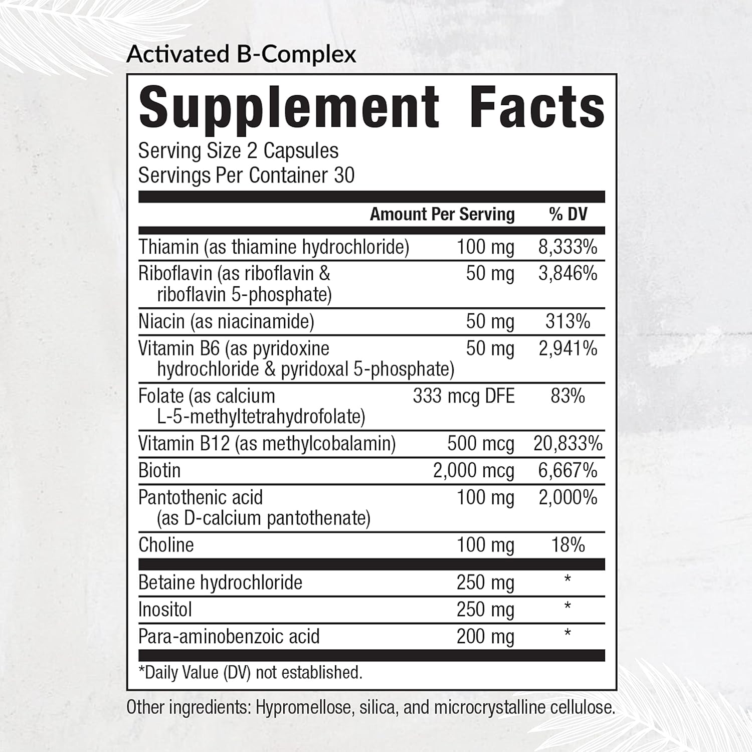 Equilife Daily Nutrition Bundle: Activated B Complex, Full Spectrum Magnesium, Multi-Vitamin - 60 ct, 180 ct, 30 Servings