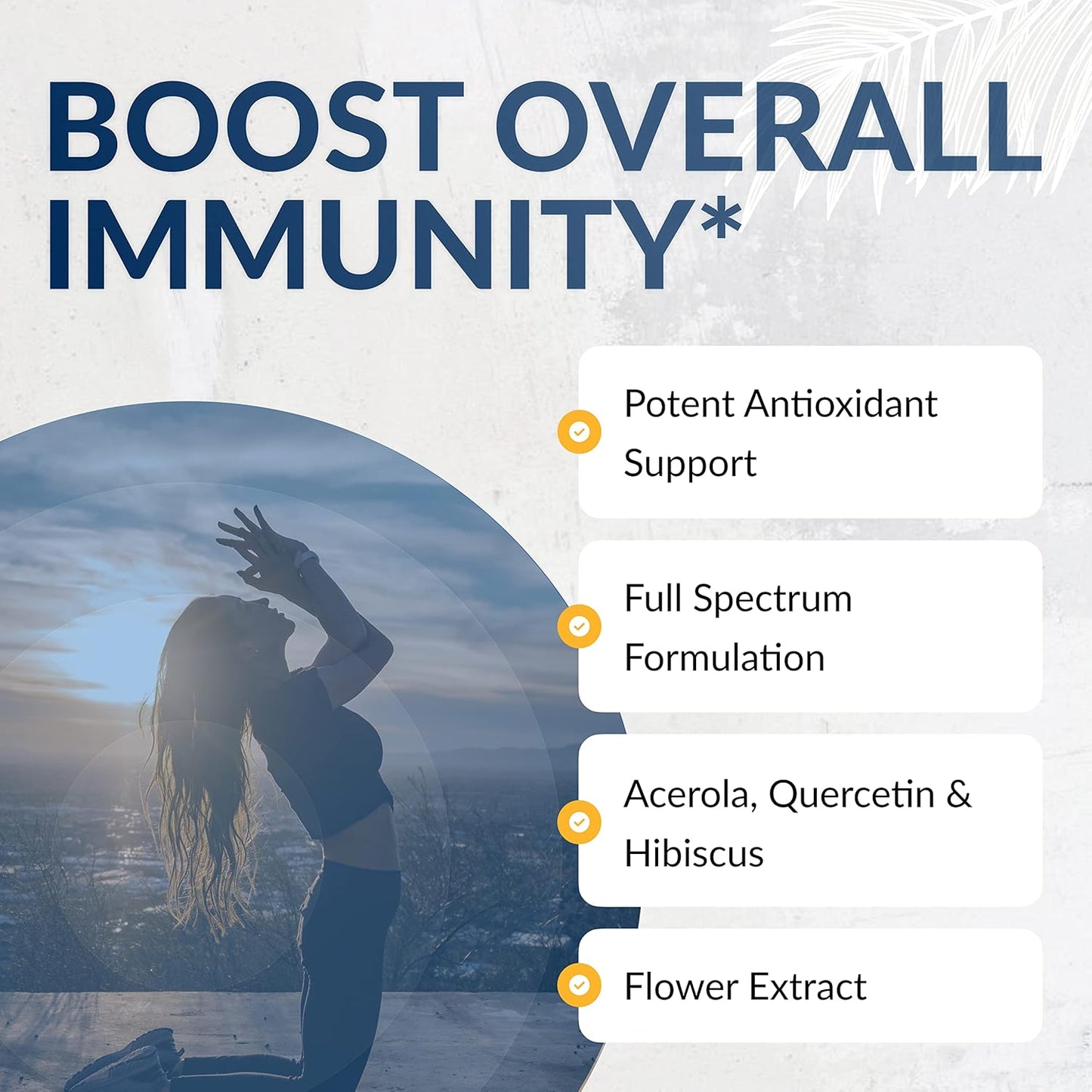 Equilife Full Spectrum Vitamin C Capsules - Immune Support & Antioxidant Supplement for Skin Moisture & Irritation Relief (60 Count)