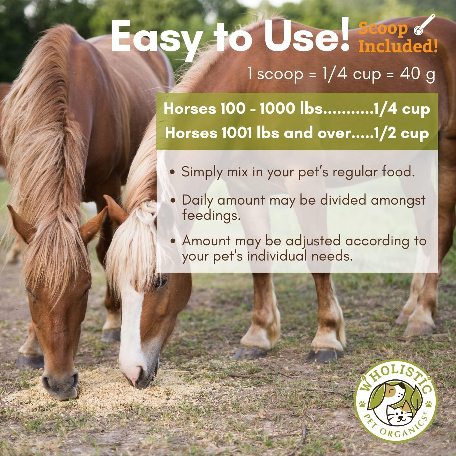 Equine Complete: Horse Multivitamin for Total Body Health - 4 Lb Horse Supplement with Vitamins, Minerals, Prebiotics, Probiotics, Antioxidants