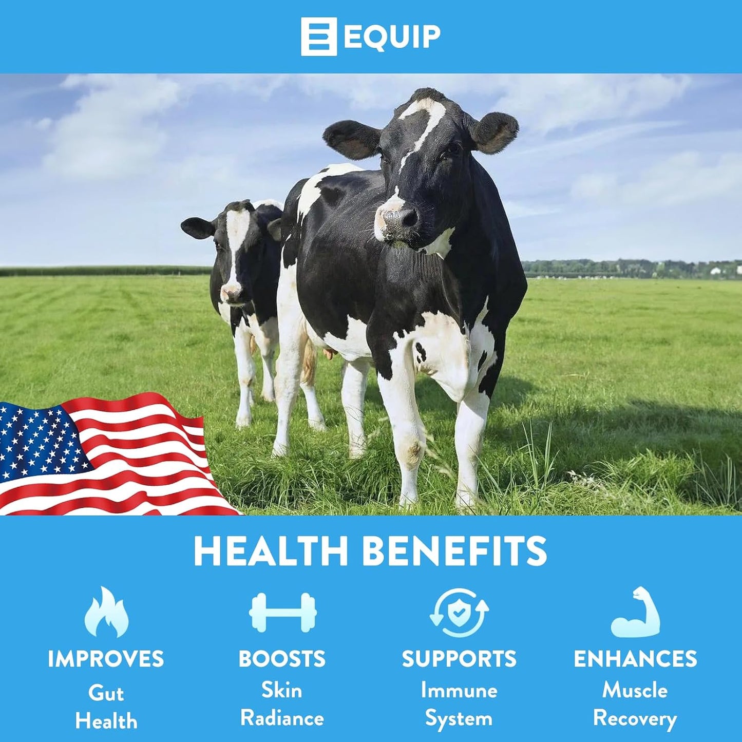 Equip Foods Prime Protein Powder and Core Colostrum Powder Combo Pack - Chocolate Flavor