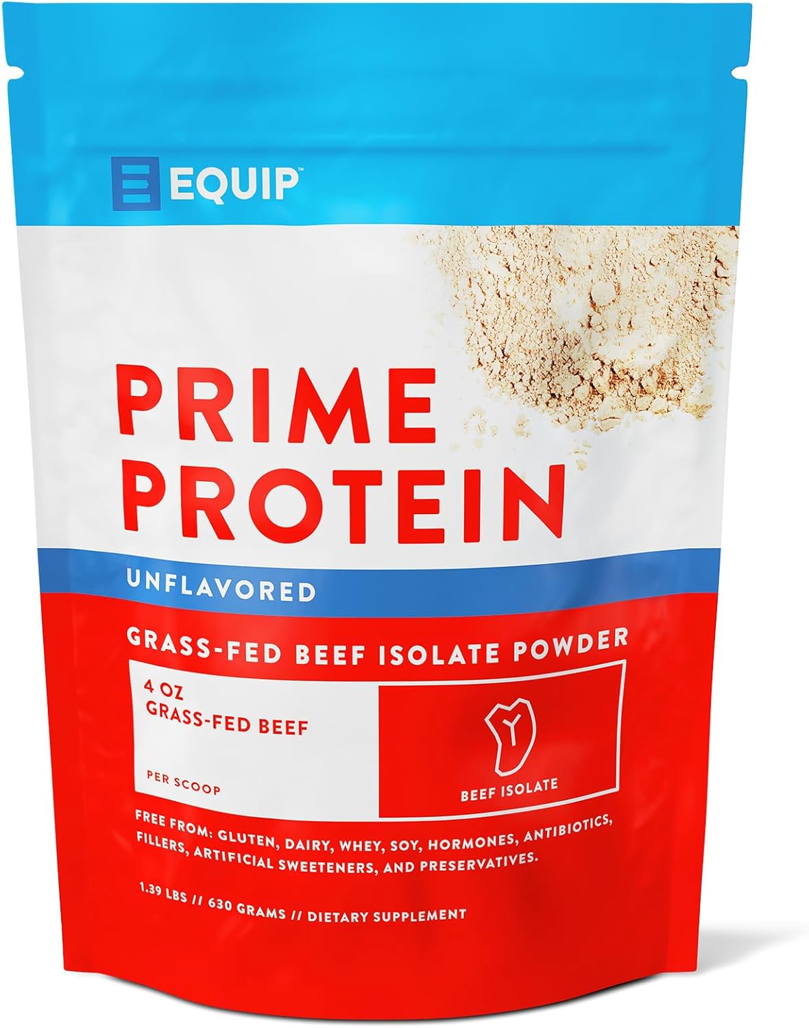 Equip Foods Prime Protein Powder Bundle - Unflavored and Vanilla Options for Muscle Recovery and Energy Boost