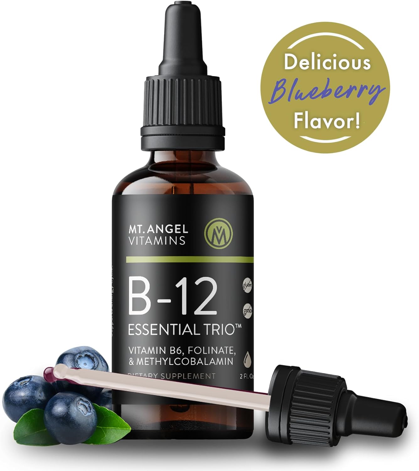 Essential Trio: B12 Vitamins + Liquid Sunshine D3+K2 Supplement Pack