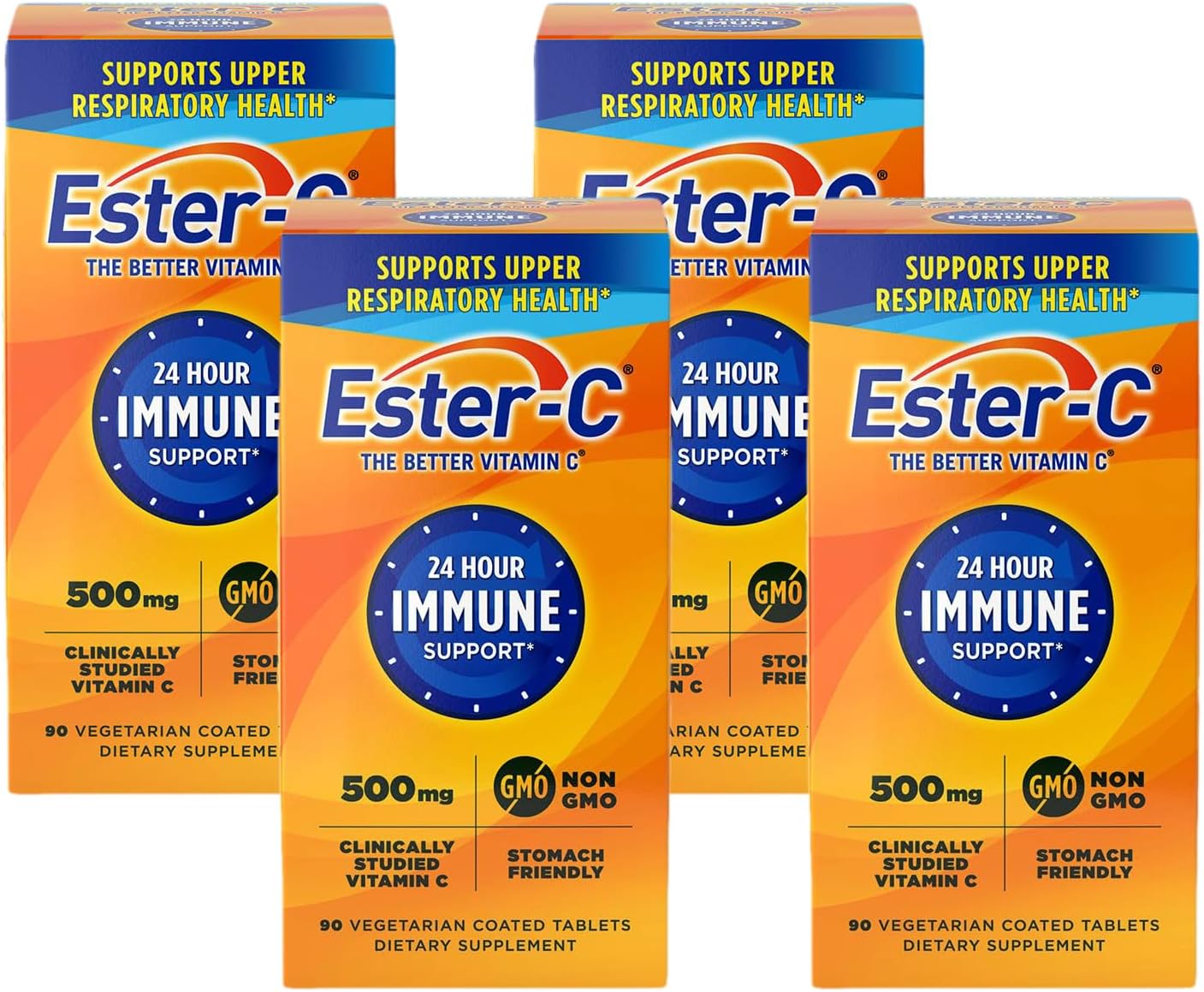 Ester-C 500mg Vitamin C Tablets - 24 Hour Immune Support, 360 Count Pack