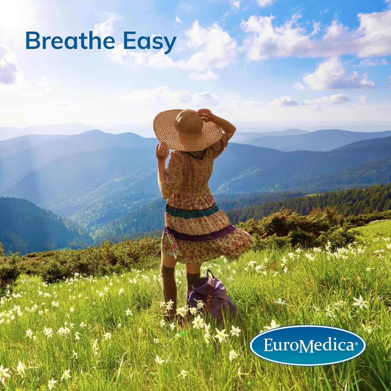 Euromedica BosPro Boswellia Serrata Extract Softgels for Lung Support - Herbal Dietary Supplement with 60 Softgels