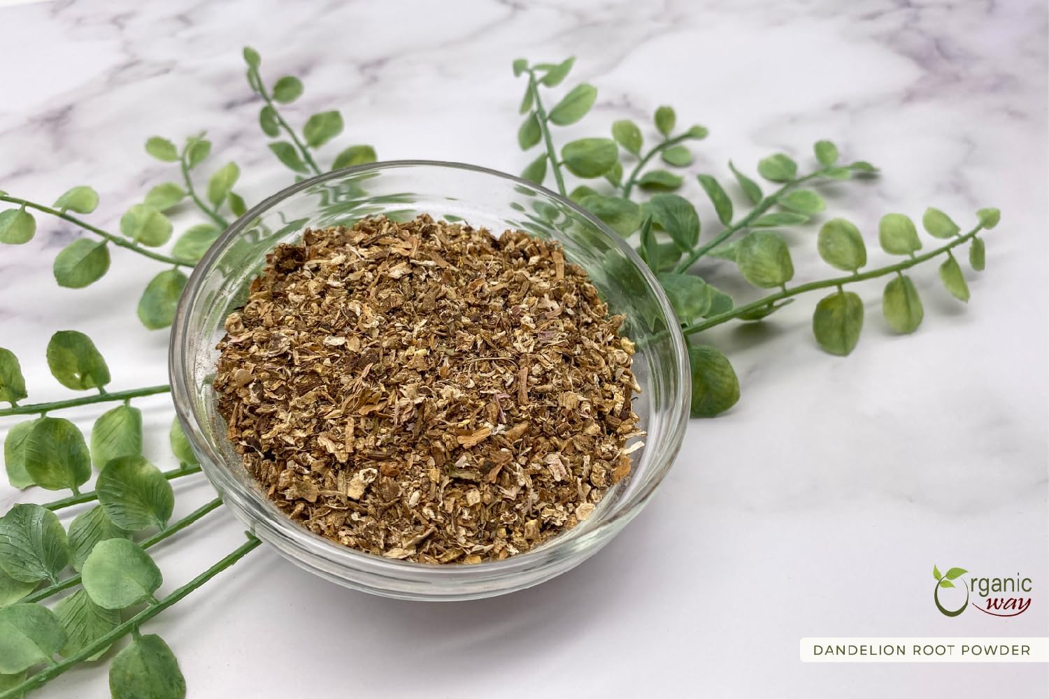 European Wild-Harvest Dandelion Root Powder Herbal Tea - Organic, Kosher, Non GMO, Gluten Free - USDA Certified - Albania Origin (1/2LBS / 8Oz)