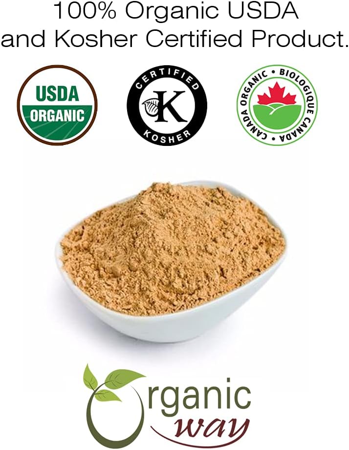 European Wild-Harvest Dandelion Root Powder Herbal Tea - Organic, Kosher, Non GMO, Gluten Free - USDA Certified - Albania Origin (1/2LBS / 8Oz)