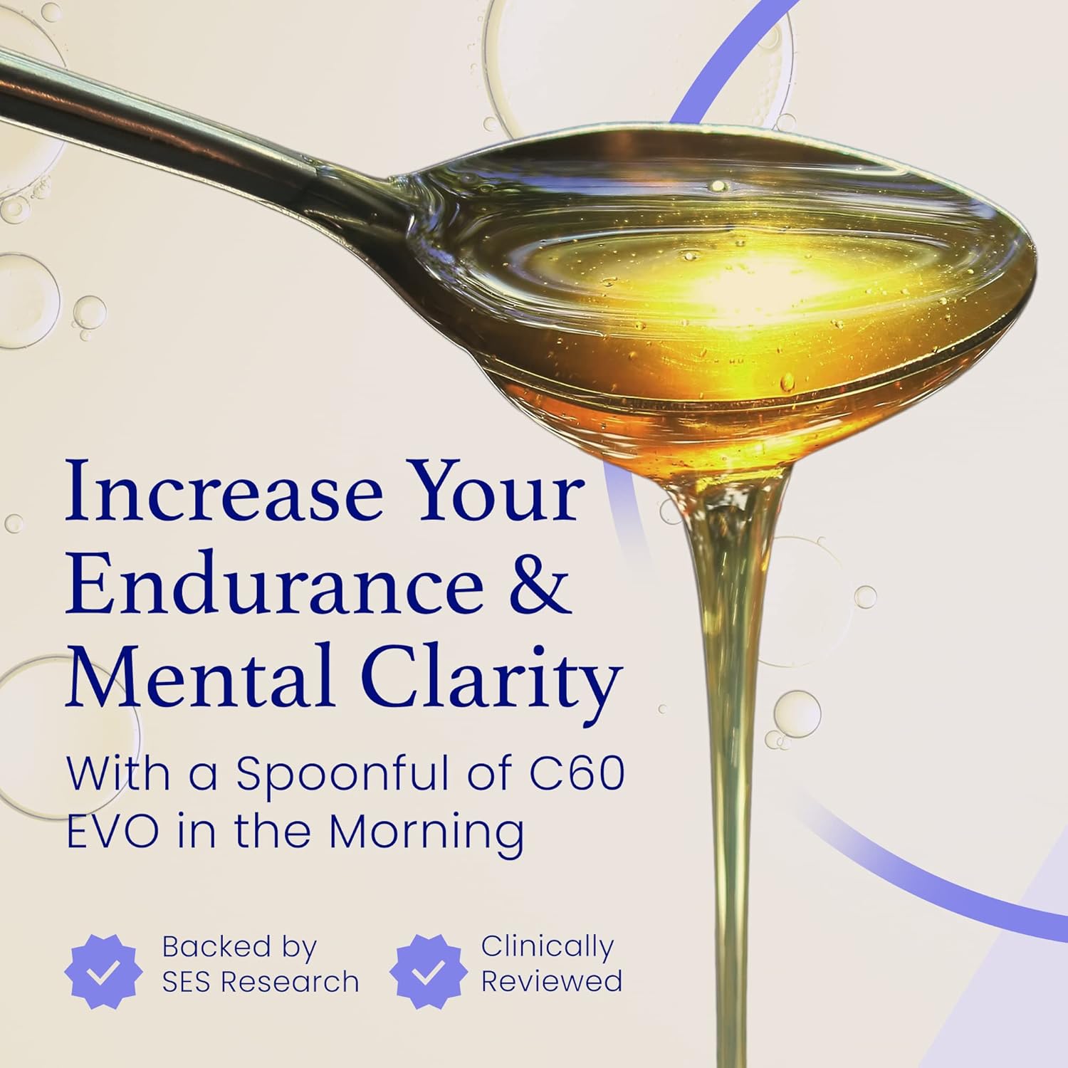 Evo Pure C60 ESS60 Olive Oil Supplement for Sleep, Energy, Antioxidants, Wellness - 8 oz