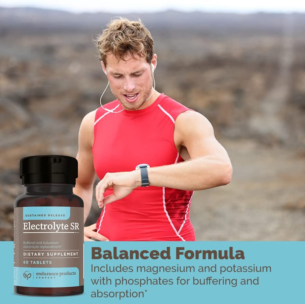 Extended Release Electrolyte SR and ENDUR-ACIN Niacin 500mg for Endurance Support