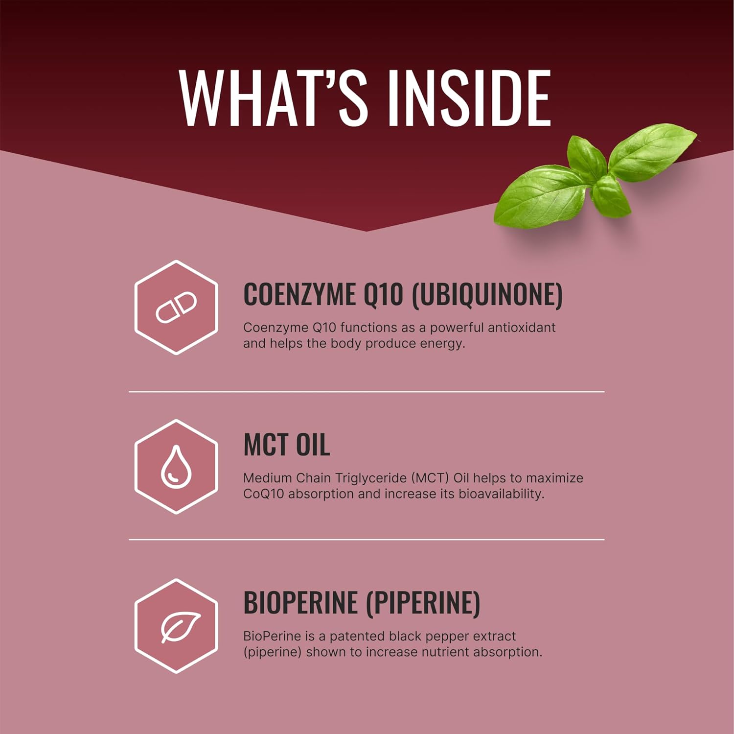 Extra Strength 250mg Pure CoQ10 with BioPerine® for Faster Absorption - Optimal Support - 6 Month Supply from Approved Science®