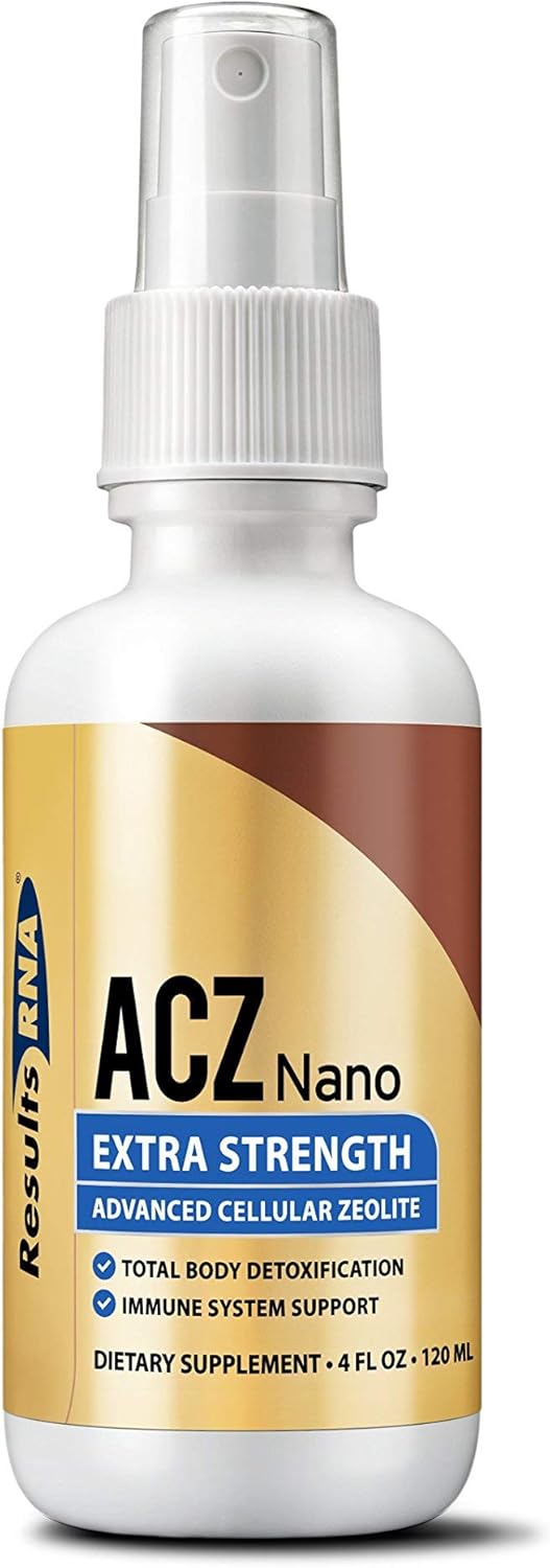 Extra Strength Colloidal Silver and ACZ Nano Zeolite for Total Body Detox and Immune System Health