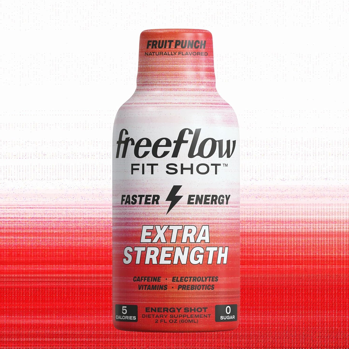 Extra Strength Fruit Punch Energy Shot - 150mg Caffeine, Zero Calorie & Sugar (12 Pack) - BoostGo Australia